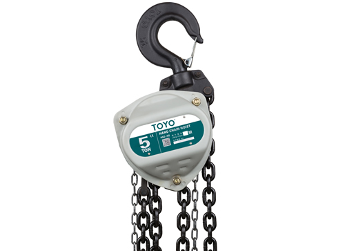 清水河大橋修建中TOYO手拉葫蘆的應用